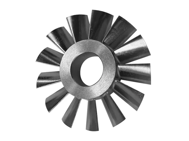 Fem-akset CNC-bearbejdning af titaniumlegering Aero-motorhjul
