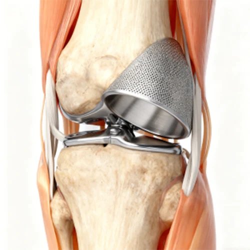CNC Machining Of Titanium Alloy Replacement And Repair Parts For Medical Orthopedic Joints